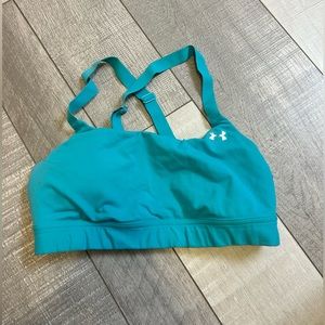 Blue Under Armour Sports Bra